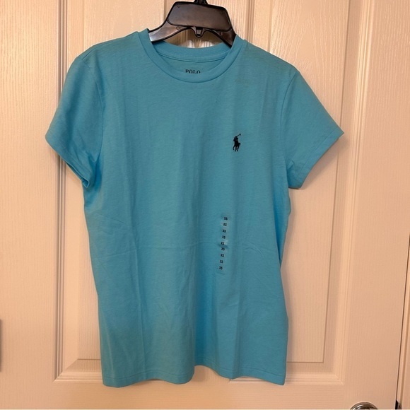 Polo Ralph Lauren Tops - Polo Ralph Lauren Classic Short Sleeve Crewneck T-Shirt in Light Blue Size XS